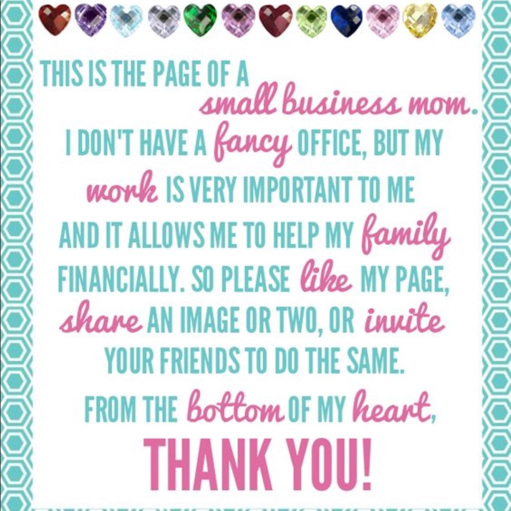Thank you for supporting my small business!!